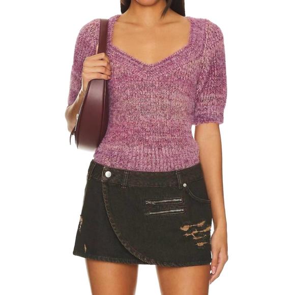 NEW STEVE MADDEN stephanie sweater in multi - Picture 1 of 3